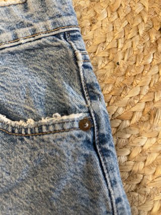 Shorts vaqueros desgastados