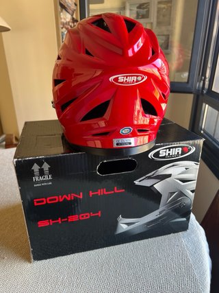 Casco Shiro SH-204 Down Hill Rojo COMO NUEVO