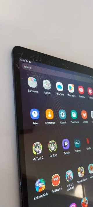 Samsung Galaxy Tablet Negra LEER ANUNCIO
