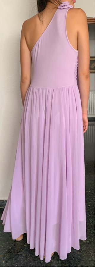Vestido fiesta lila talla S NUEVO