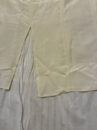 Falda midi combinada ZW Collection Zara