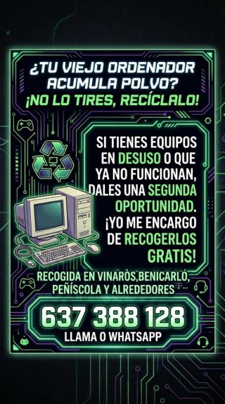 Reciclaje de Ordenadores y Equipos