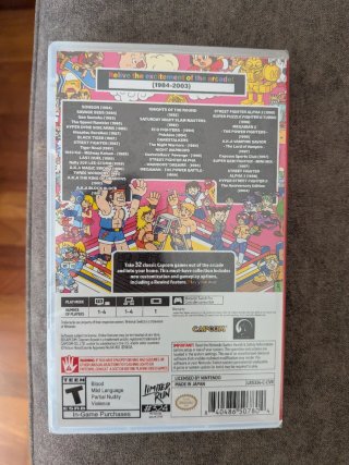 Capcom Arcade Stadium 2 Switch
