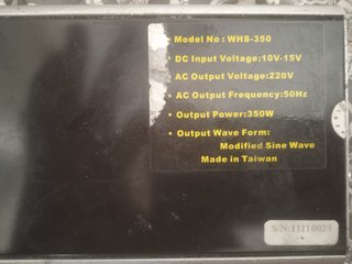 Inversor de onda modificada 350w