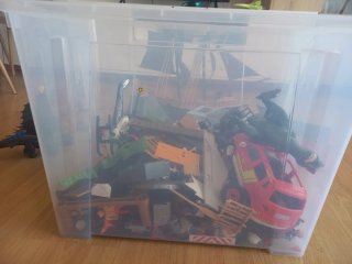 Lote Playmobil Variado Barco Dragones Volcán