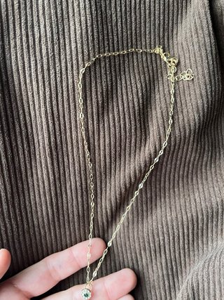 Cadena con Medalla Virgen de Guadalupe Dorada