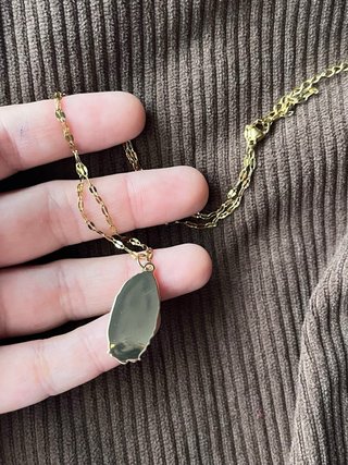 Cadena con Medalla Virgen de Guadalupe Dorada