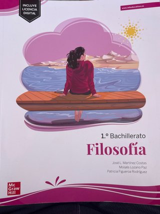Filosofía 1.º Bachillerato