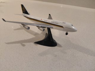 2 maquetas del Boeing 747