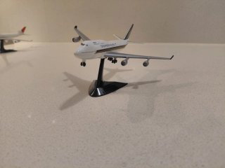 2 maquetas del Boeing 747