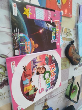 Libro inglés kids can activity book 5