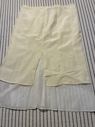 Falda midi combinasa Zara ZW  Collection