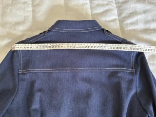 Vestido Alba Conde azul manga larga