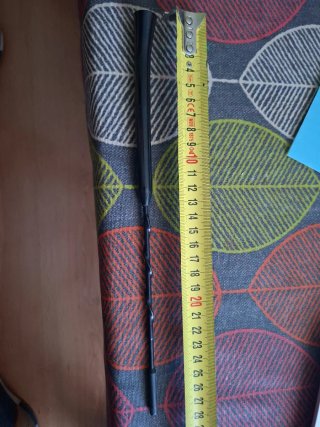 Antena para radio de  Coche 28cm Negra