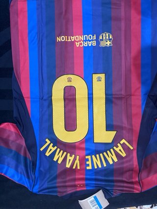 Maglietta calcio Barcellona Lamine Yamal