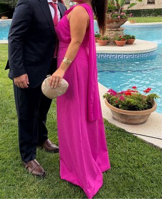 Vestido Cayrowoman evento talla única rosa