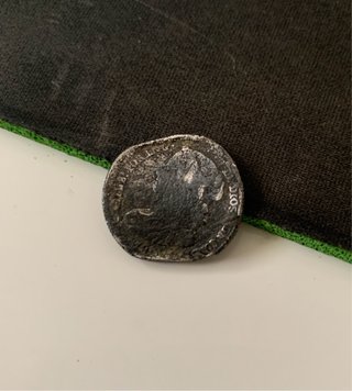 100 escudos Isabel II España Falso de época