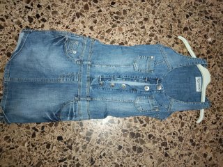 Vestido vaquero corto