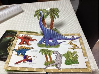 Pack 2 libros que salen los dinosaurios y la piel