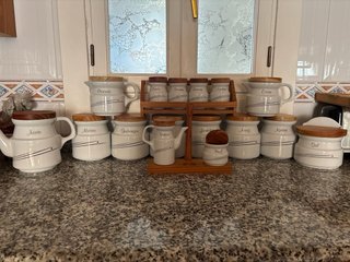 Juego de tarros de cocina