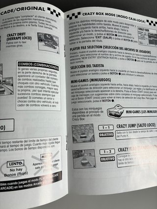 Crazy Taxi PS2 Pal España