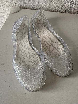 Bailarinas Jelly Transparentes Talla 40