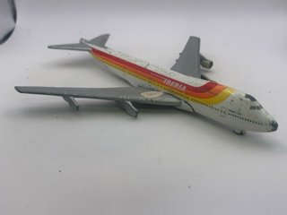 Modellino Aereo Iberia Boeing 747 Metallo