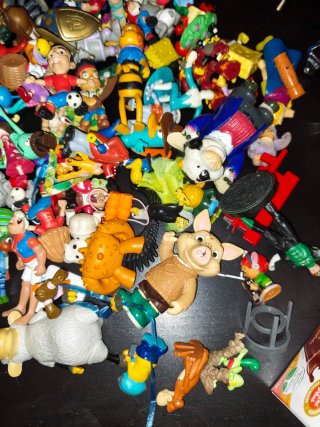 Lote Figuras Goma Dura Variadas