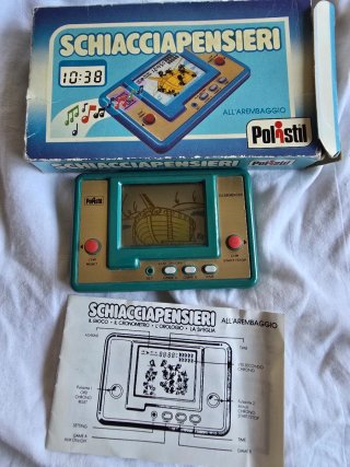 Gioco Elettronico Vintage Polistil Schiacciapensie