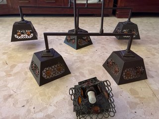 Juego de 3 lámparas colgantes