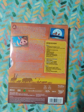 El Rey León Edición Especial 2 DVDs