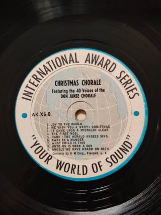 VINILE LP ALBUM CHRISTMAS NATALE VINTAGE USA 60S