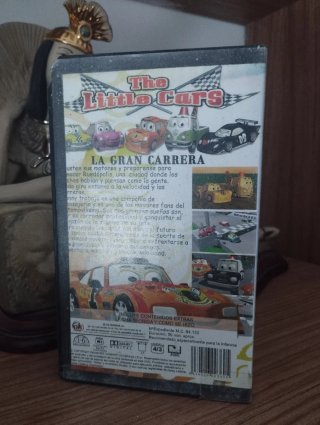 VHS The Little Cars La Gran Carrera Español