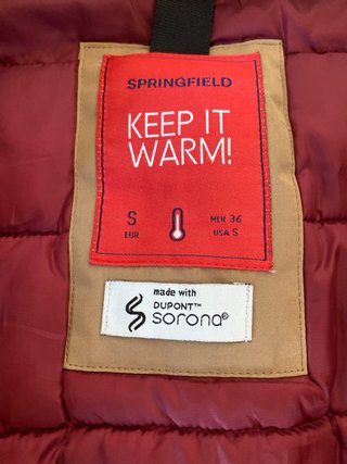 Chaqueta Springfield Beige Talla M