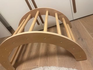 Arco/balancin de aprendizaje de madera