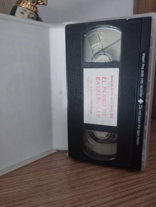 VHS Sherlock Holmes El Perro de Baskerville
