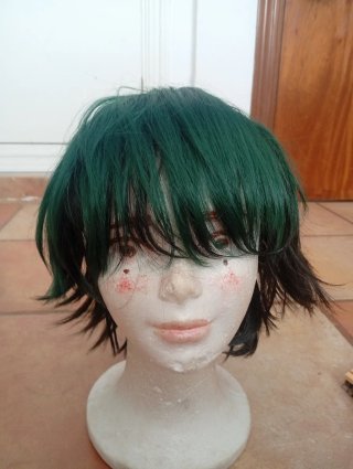 Peluca Deku MHA Anime Cosplay