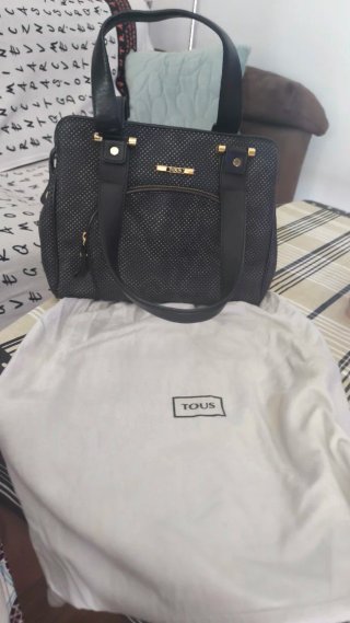 Bolso Tous Negro Nuevo con Funda
