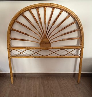 Cabecero caña cama 90