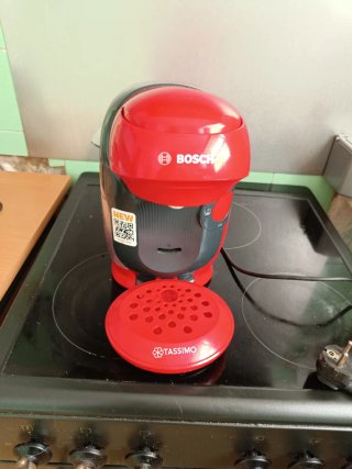 Cafetera Bosch Tassimo Roja