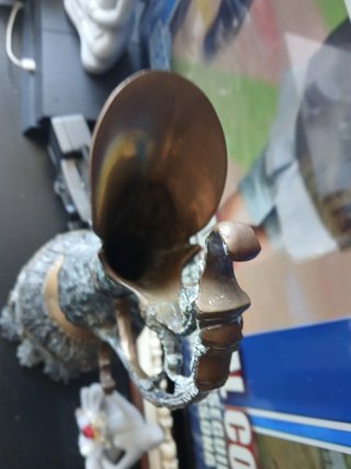 Jarra Ánfora Bronce Antigua Estilo Clásico
