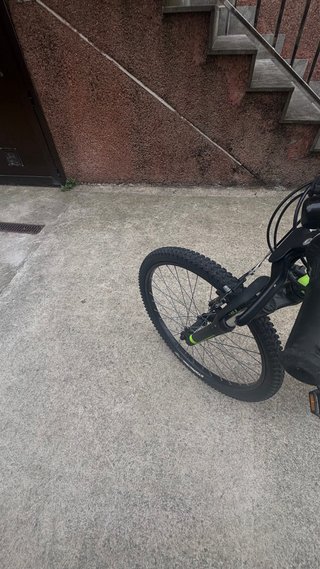 Rockrider  montanbike Niño verde