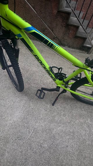 Rockrider  montanbike Niño verde