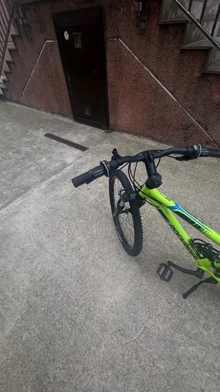 Rockrider  montanbike Niño verde