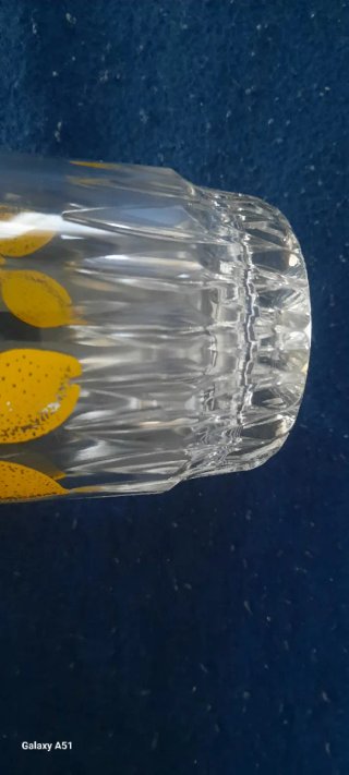 Set 6 Bicchieri Frutta Arancia Limone