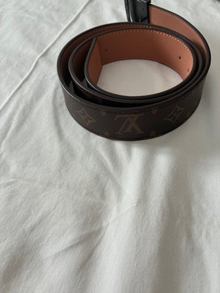 Cinturón Louis Vuitton Marrón Largo 125 cm