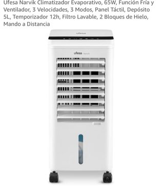 Climatizador Ufesa Narvik Blanco