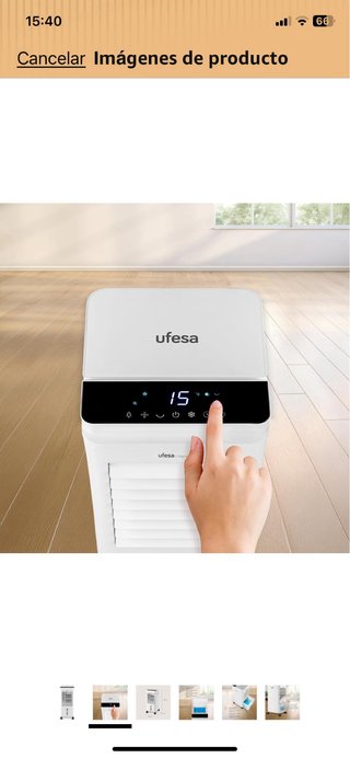 Climatizador Ufesa Narvik Blanco