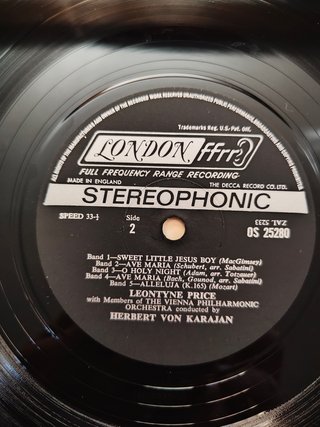 VINILE LP ALBUM CHRISTMAS NATALE VINTAGE USA 60S