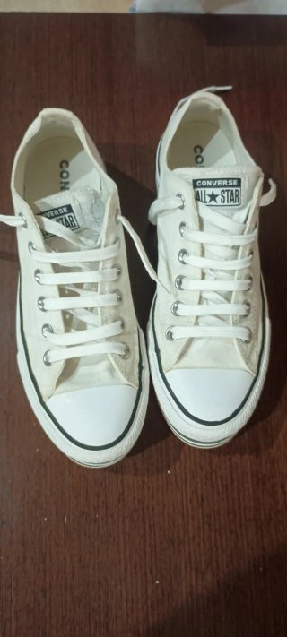 Converse Doble Suela Blancas